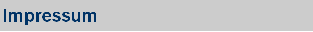 Impressum